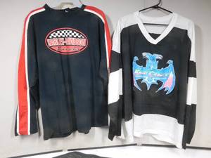 lot 306 image: Harley Davidson and Night Crawler shirt