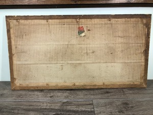lot 391 image: Vintage Last Supper Framed Picture