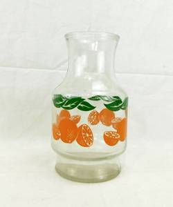 lot 68 image: Vintage Anchor Hocking Orange Juice Carafe