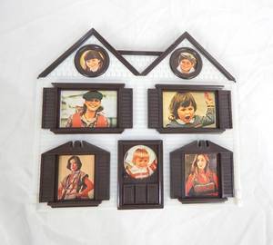 lot 64 image: Lot of 10 New Vintage House Themed Picture Frames