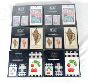 lot 62 image: Lot of 18 Vintage Assorted Hoyle Collection Bridge Playing Card Gaming Sets