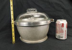 lot 132 image: Vintage Guardian Service Double Boiler with Glass Cover