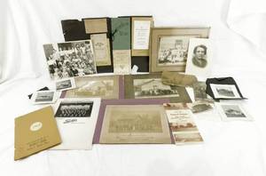 lot 137 image: Lot of Antique and Vintage School and Family Photos from Anoka, Soderville Minnesota