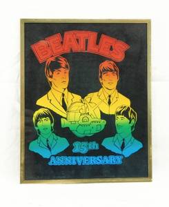 lot 2 image: Vintage Beatles 1983 Yellow Submarine 15th Anniversary Framed Print