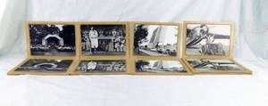 lot 125 image: Lot of 100 Americana Calendar Top Photos Including Babe Ruth, TWA, Bandshell and Drive-In Theatre
