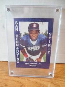 lot 42 image: 1988 San Bernardino Ken Griffey Jr. Baseball Minor League Rookie Card #34