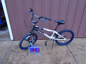 Kent BMX bicycle. Used condition but was tested by a 10 y.o. As shown.