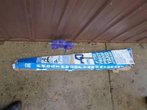 Pro frost proof yard hydrant. Appears unused but handle is broken. As shown.