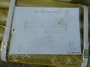 Landherd Excavator Bucket Pins 55x 400mm