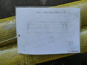 Landherd Excavator Bucket Pins 100 x 750mm