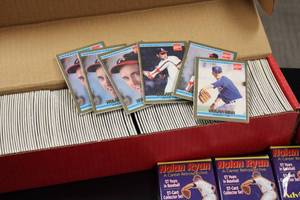 lot 104 image: Large Nolan Ryan Baseball Card Collection
