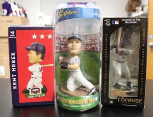 lot 114 image: Minnesota Twins Bobblehead Lot #2  3 Bobbleheads
