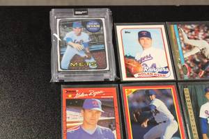 lot 138 image: Nolan Ryan Baseball Card Lot  20 Different Cards