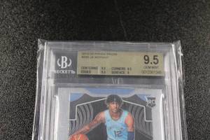 lot 168 image: 2019-20 Prizm Ja Morant #249 Rookie Card BGS 9.5