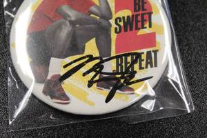 lot 180 image: Michael Jordan Vintage Button Itll Be Sweet 2 Repeat Autograph Please Read Description