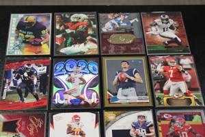 lot 188 image: Football Card Serial NumberedAutographRelic Lot  16 Cards