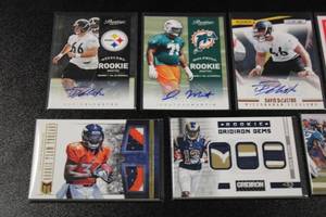 lot 217 image: Mixed Years Autograph & Patch Relic Lot  7 Cards