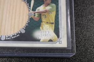 lot 265 image: 2014 Topps Museum Collection Jumbo Lumber Relic Reggie Jackson #MMJL-RJ 825  Only 25 Exist