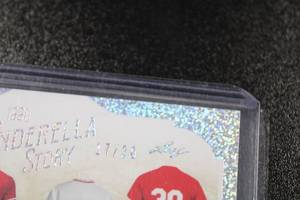 lot 275 image: 2022 In The Game Used Sports 1990 Cinderella Story Cincinnati Reds Quad Relic 1720  Only 20 Exist