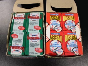 lot 303 image: 1991 Fleer Baseball & 1992 Fleer Baseball Hobby Box Lot  2 Boxes
