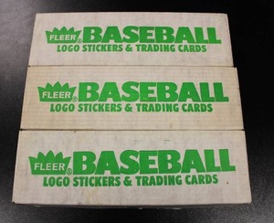 lot 306 image: 1988 Fleer Baseball Factory Sealed Complete Set Lot  3 Complete Sets