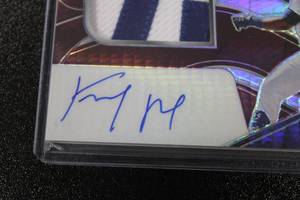 lot 319 image: 2021 Spectra Purple Prizm Keibert Ruiz Patch Autograph Rookie Card 4349  Only 49 Exist