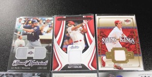 lot 347 image: Baseball Card Relic Card Lot #2  6 Cards