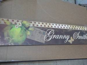 28 x 6.5 Granny Smith Wall Sign