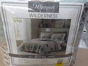 New Reversible Quilt Set Size King