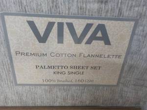 Viva Palmetto Sheet Set King Size