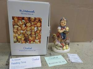 MJ Hummel Goebel Feeding Time Figurine