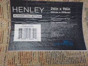 Henley new 26 x 96 Runner