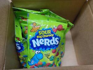 8 - 10 oz Bags Sour Big Chewy Nerds..