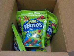 8 - 10 oz Bags Sour Big Chewy Nerds.