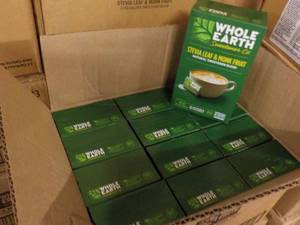 Whole Earth Leaf and Monk Fruit Sweetener