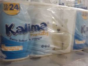 96 Rolls Kalima 2 Ply Toilet Paper...