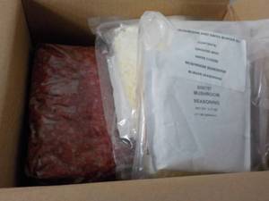 Mushroom and Swiss Burger Kit...