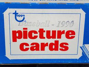lot 405 image: 1990 Topps Baseball Vending Box Card Set Open Item