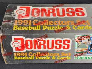 lot 440 image: 1991 Donruss Baseball Card Set