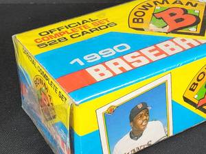 lot 445 image: 1990 Bowman Baseball Card Set