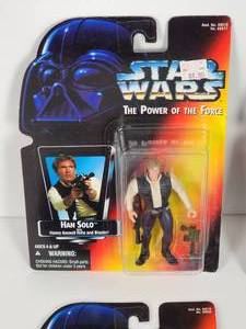 lot 458 image: (4) Assorted Star Wars Action Figures
