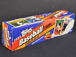 lot 459 image: 1993 Topps Baseball Box Baseball Card Set Open Item