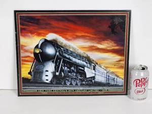 lot 307 image: Metal Train Sign