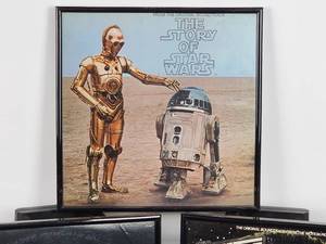 lot 168 image: (3) Vintage Original Star Wars Albums