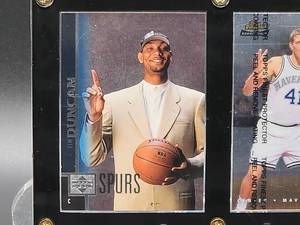 lot 98 image: (2) NBA Basketball Rookie Cards of Two of the Best Power Forwards to Play the Game