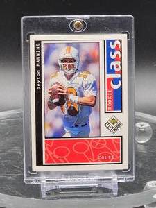 lot 117 image: 1993 Upper Deck Payton Manning Rookie Card #193