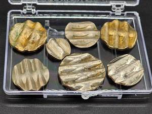 lot 131 image: (7) U.S. Currency Waffle Coins