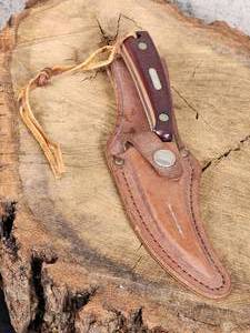 lot 215 image: Schrade Hunting Knife with Case