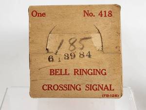 lot 316 image: Vintage Lionel Bell Ringing Crossing Signal