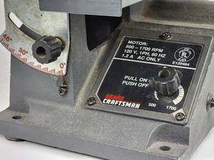 lot 103 image: Craftsman Variable Speed Direct Drive Scroll Saw